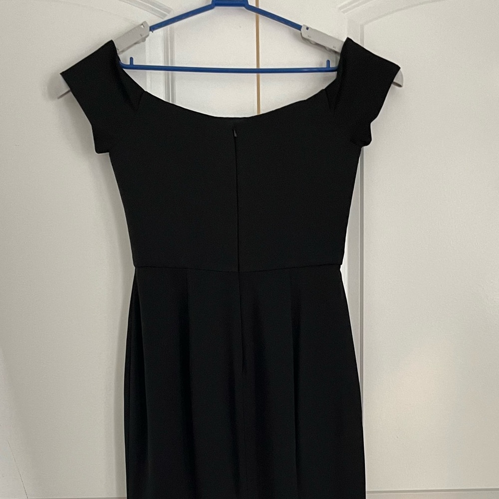 Amsale BLACK Eden dress size 8 - Picture 8 of 9